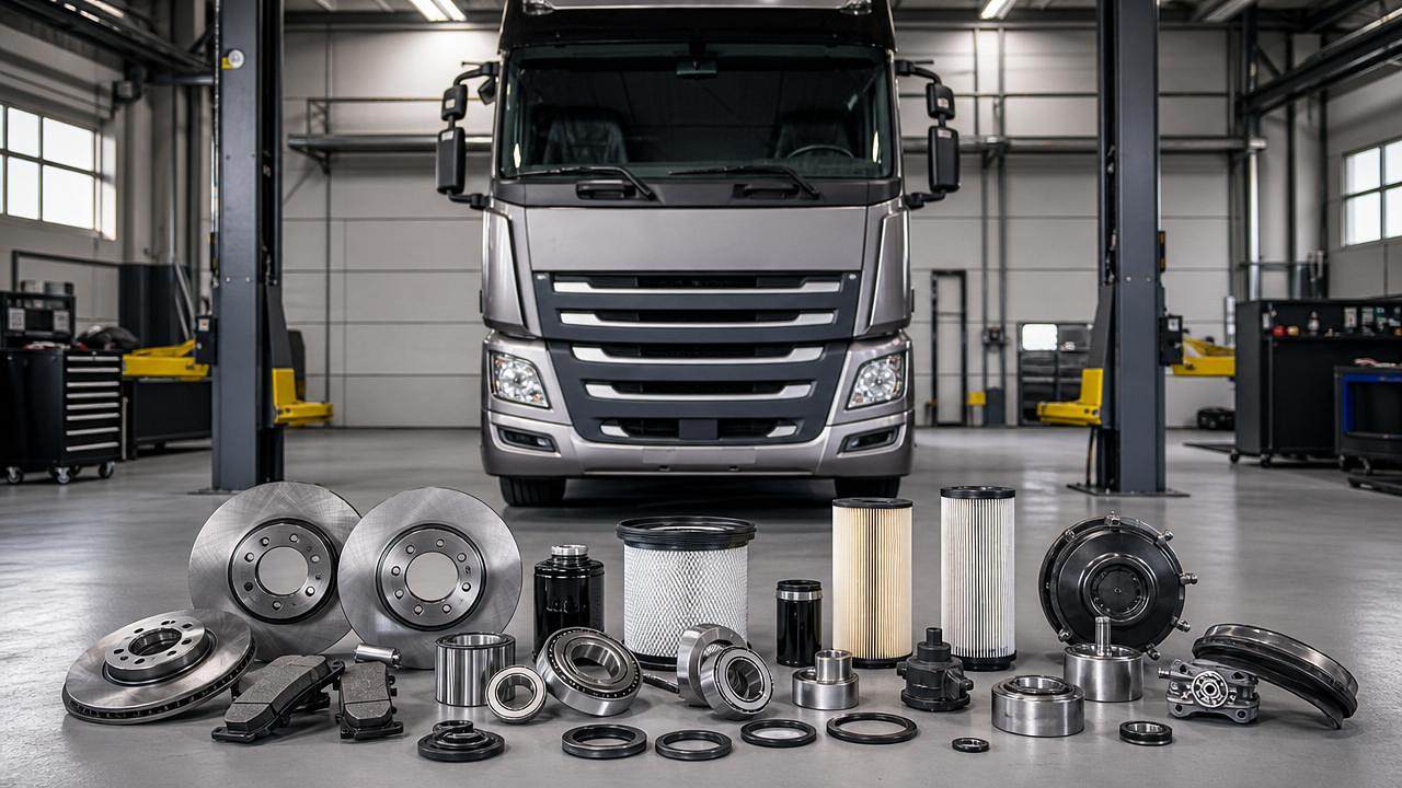 How Low-Maintenance Truck Spare Parts Reduce Downtime Over Time