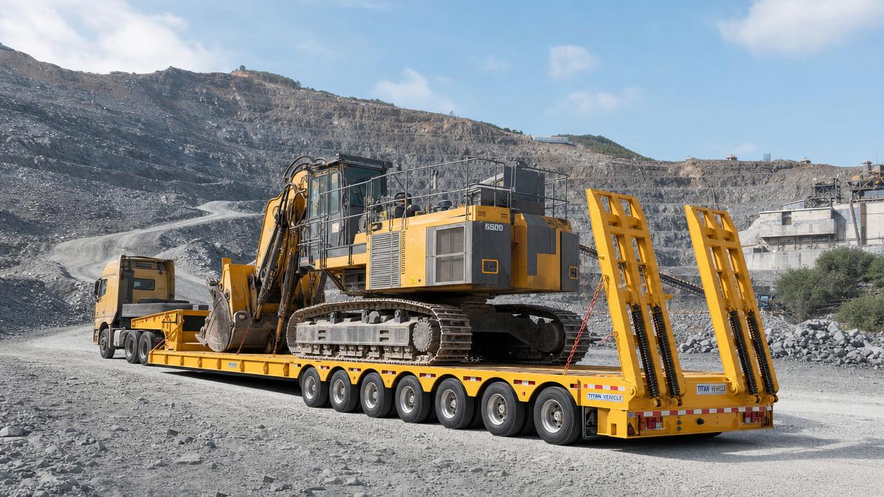Low Bed Trailer Export for Mining: How to Match Axle Layout to Load Type