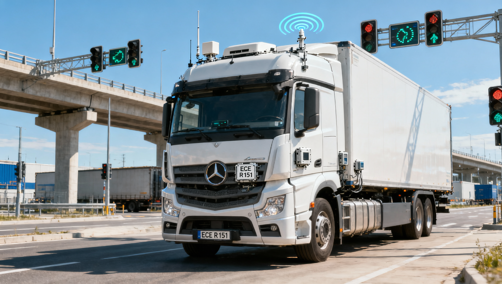 EU Draft Rules Mandate V2X for Imported Commercial Trucks from 2027
