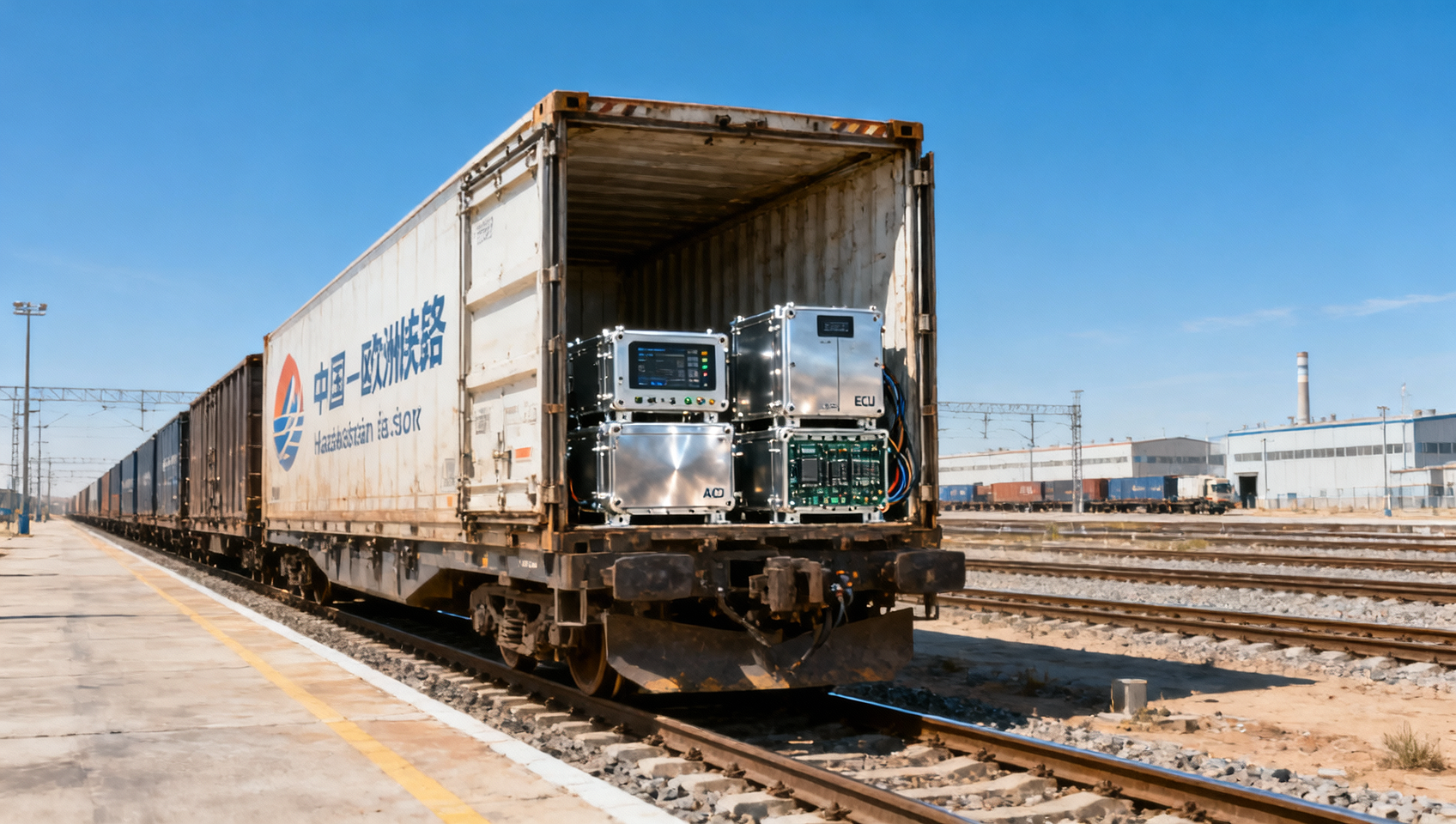 Kazakhstan Extends Zero-Tariff for Truck Parts on China-Europe Rail Routes to 2027