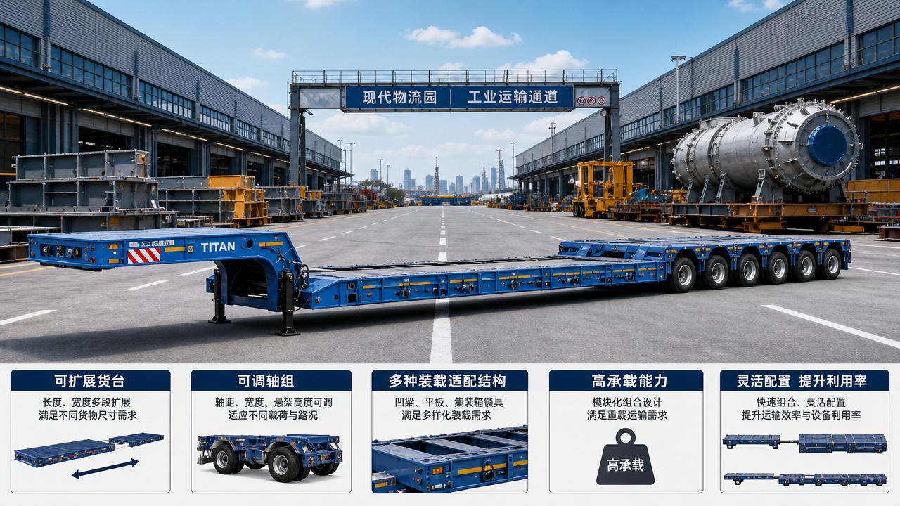 Modular Flatbed Trailers: When Design Flexibility Improves Utilization