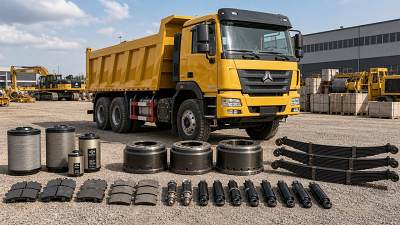 Heavy Truck Parts for Construction: Which Components Fail Most Often