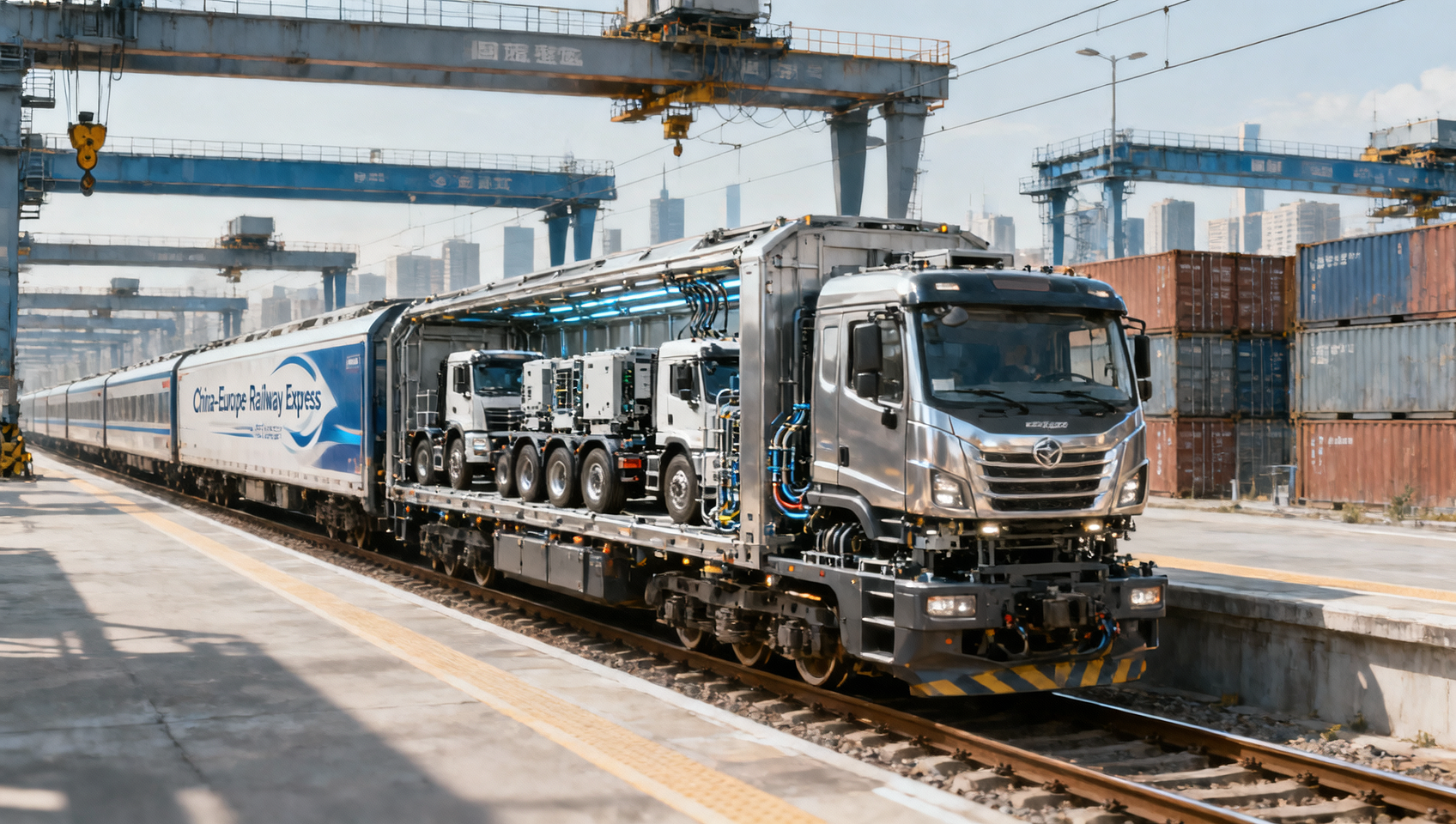 China-Europe Railway Express Surpasses 130,000 Trains