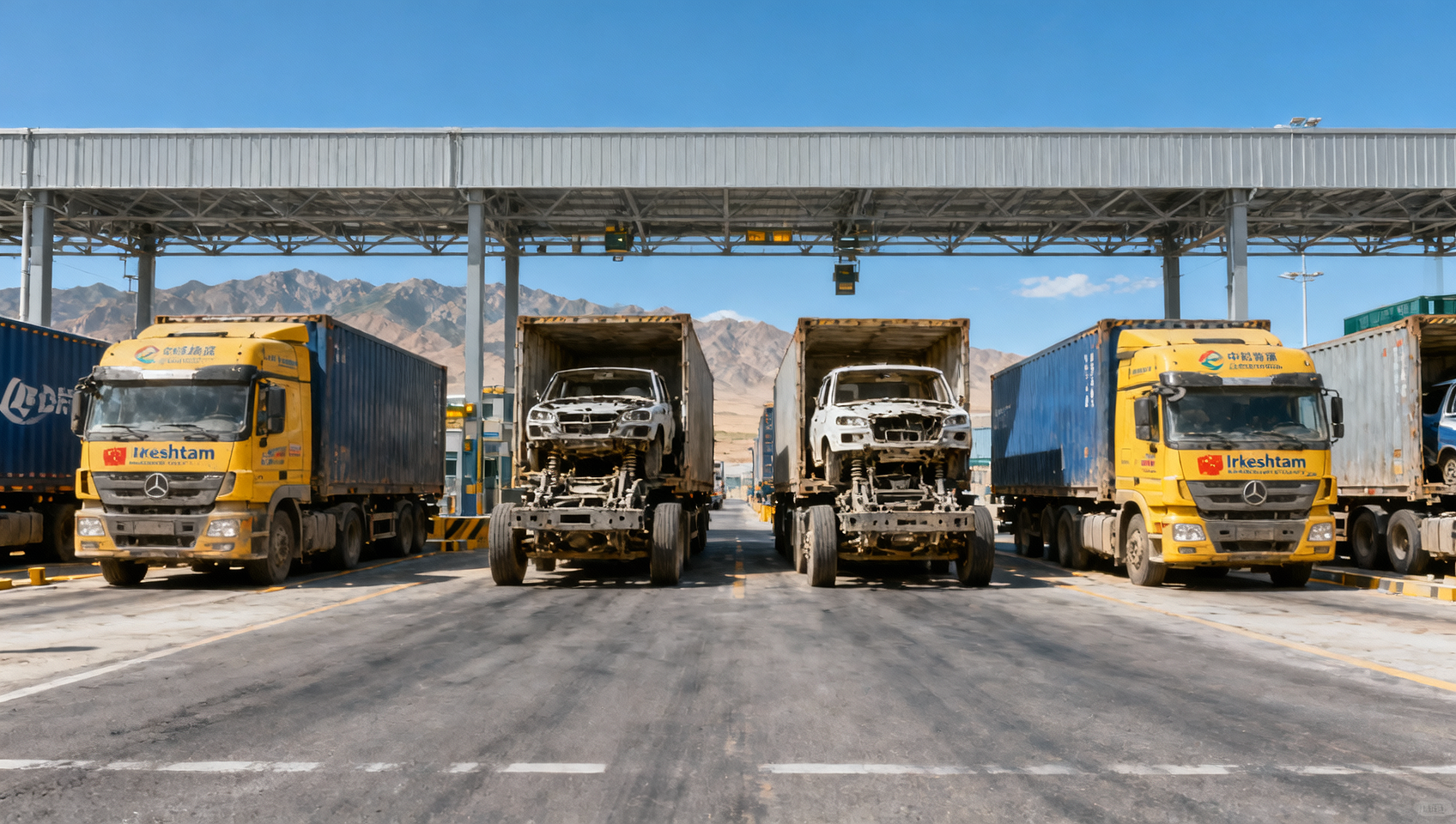 Irkeshtam Port’s 24-Hour Freight Clearance Boosts Exports to Kyrgyzstan by 66%