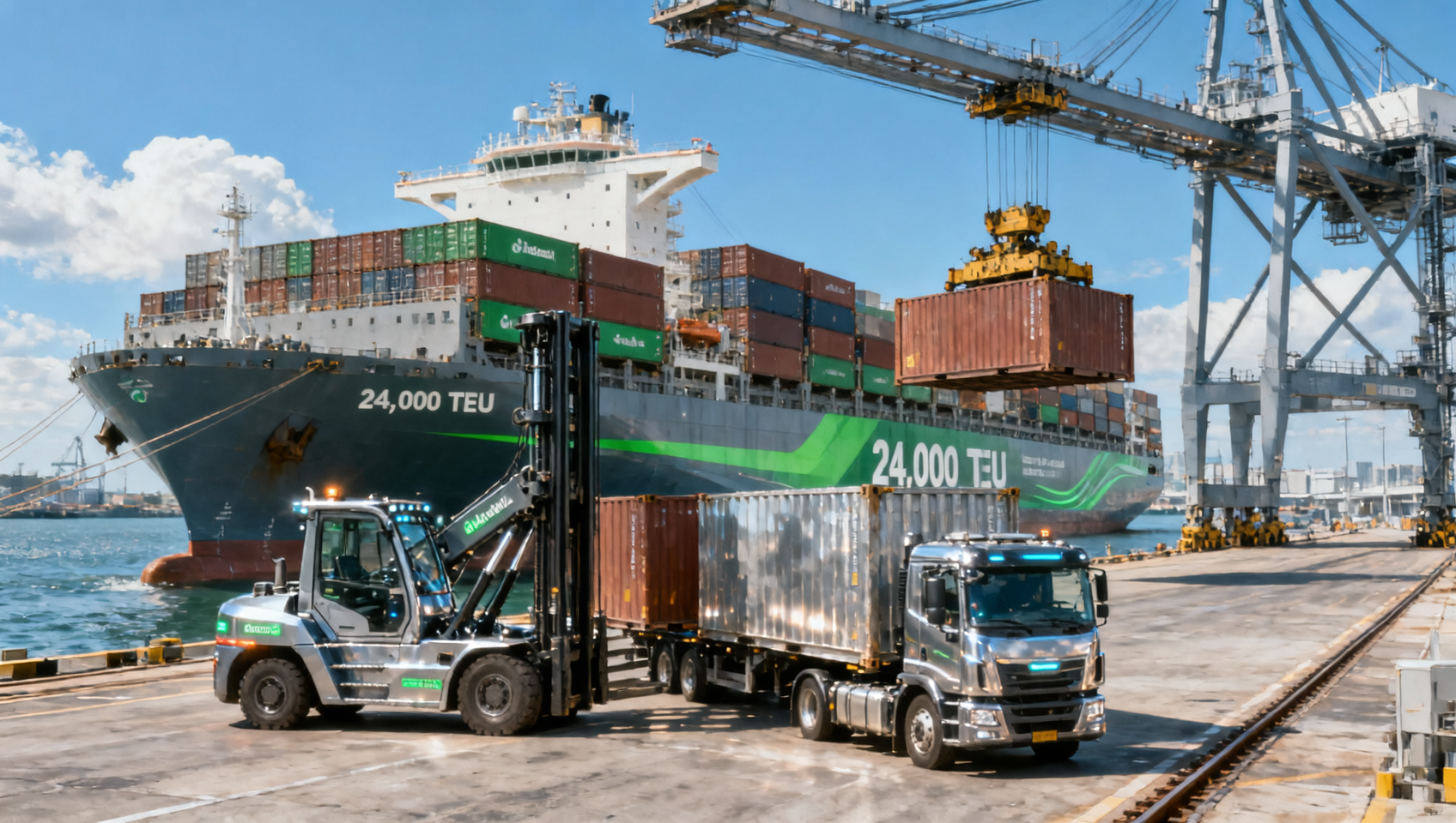 World's Largest Methanol-Fueled Container Ship Named