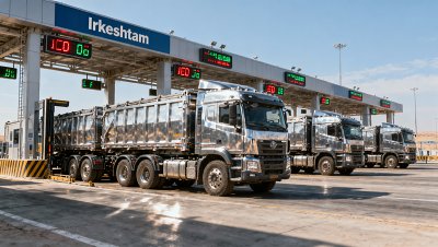 Irkeshtam Port 24/7 Cargo Clearance Boosts Exports to Kyrgyzstan by 66%