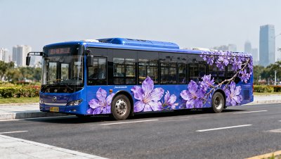 Kunming Launches Jacaranda-Themed EV Bus; Inspires Latin American Design Feedback