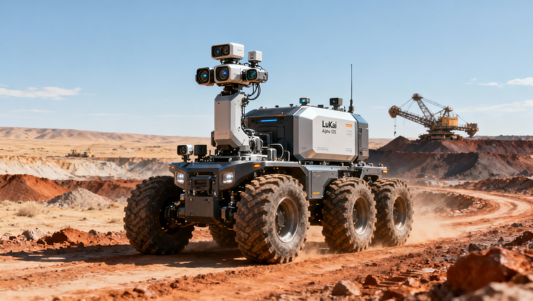 LuKai Alpha 125 Mining Robot Enters Mass Delivery