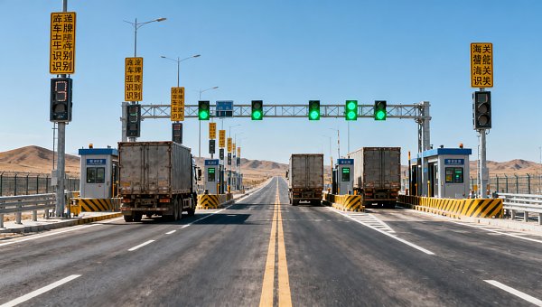 Erenhot-Mongolia Highway Port Hits 24-Hour Freight Clearance Milestone