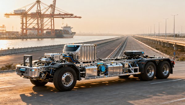 L4 Autonomous Truck Chassis Emerges as Tech Export Vehicle