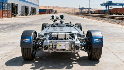 L4 Autonomous Container Tractor Chassis Emerges as New Export Vehicle for China's Smart Shipping Strategy