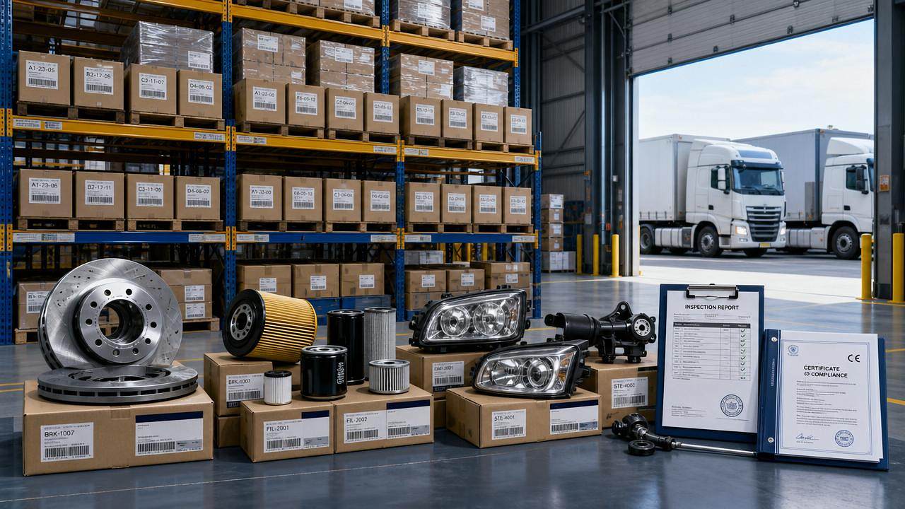 Truck Spare Parts Supplier in Europe: Compliance Checks Before Ordering