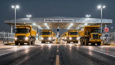 Erlianhot Highway Port Launches 24-Hour Freight Clearance
