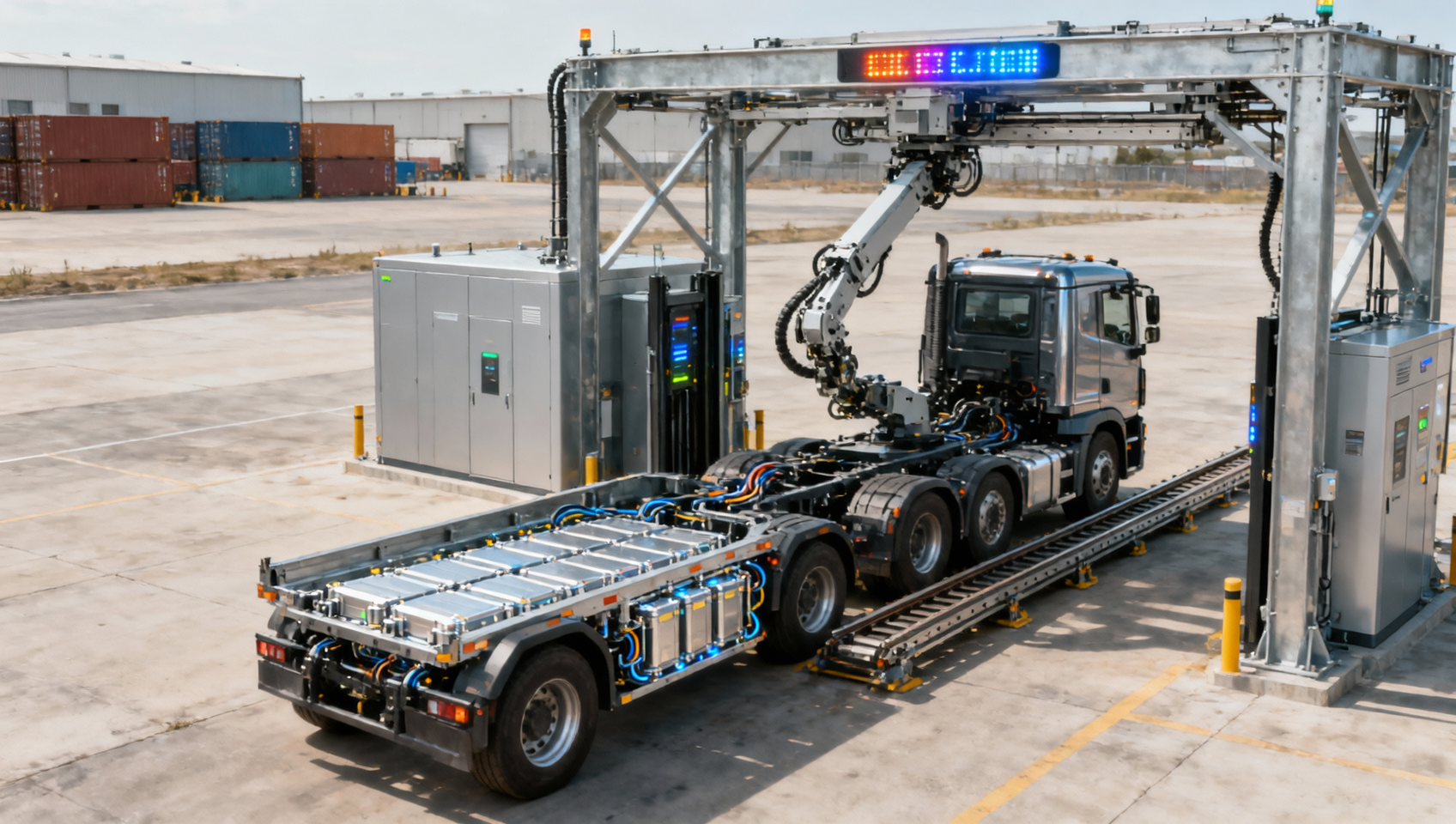 China Adds Tractor-Trailers' Battery-Swap Systems to NEV Bus Subsidy Scheme