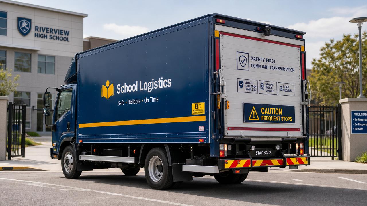 Delivery Truck Supplier for School Transportation: Safety Checklist