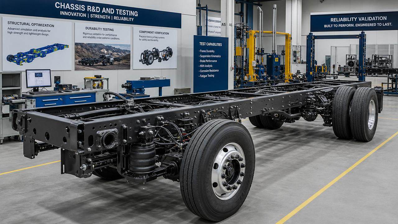 How to Evaluate a Heavy Truck Chassis Manufacturer With R&D Capability