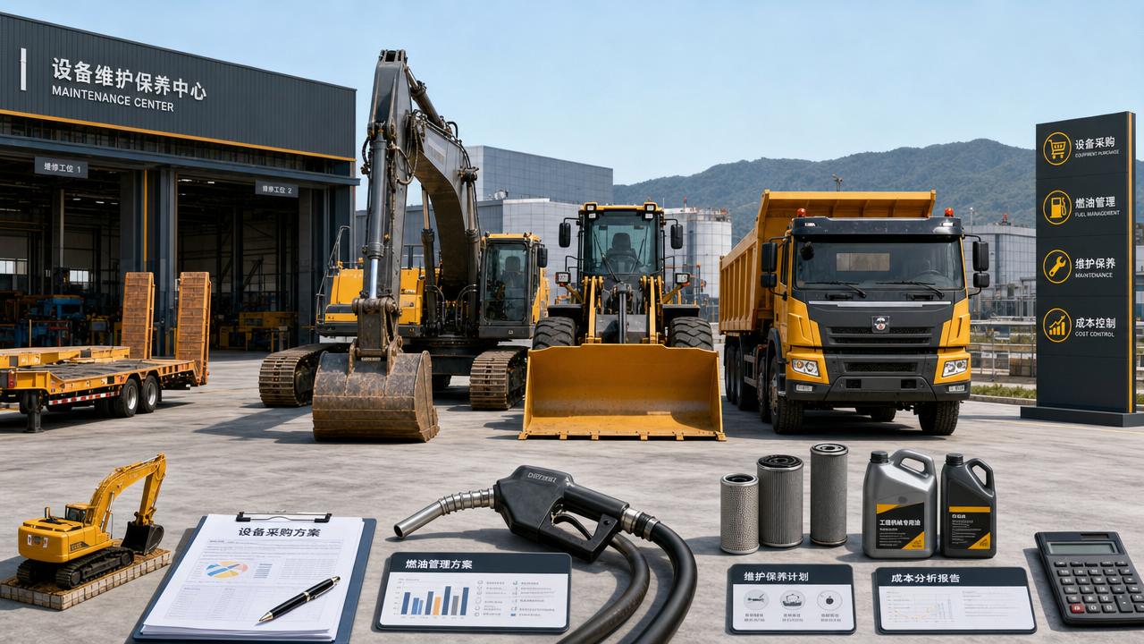 Construction Machinery Cost Breakdown: Purchase, Fuel, and Maintenance