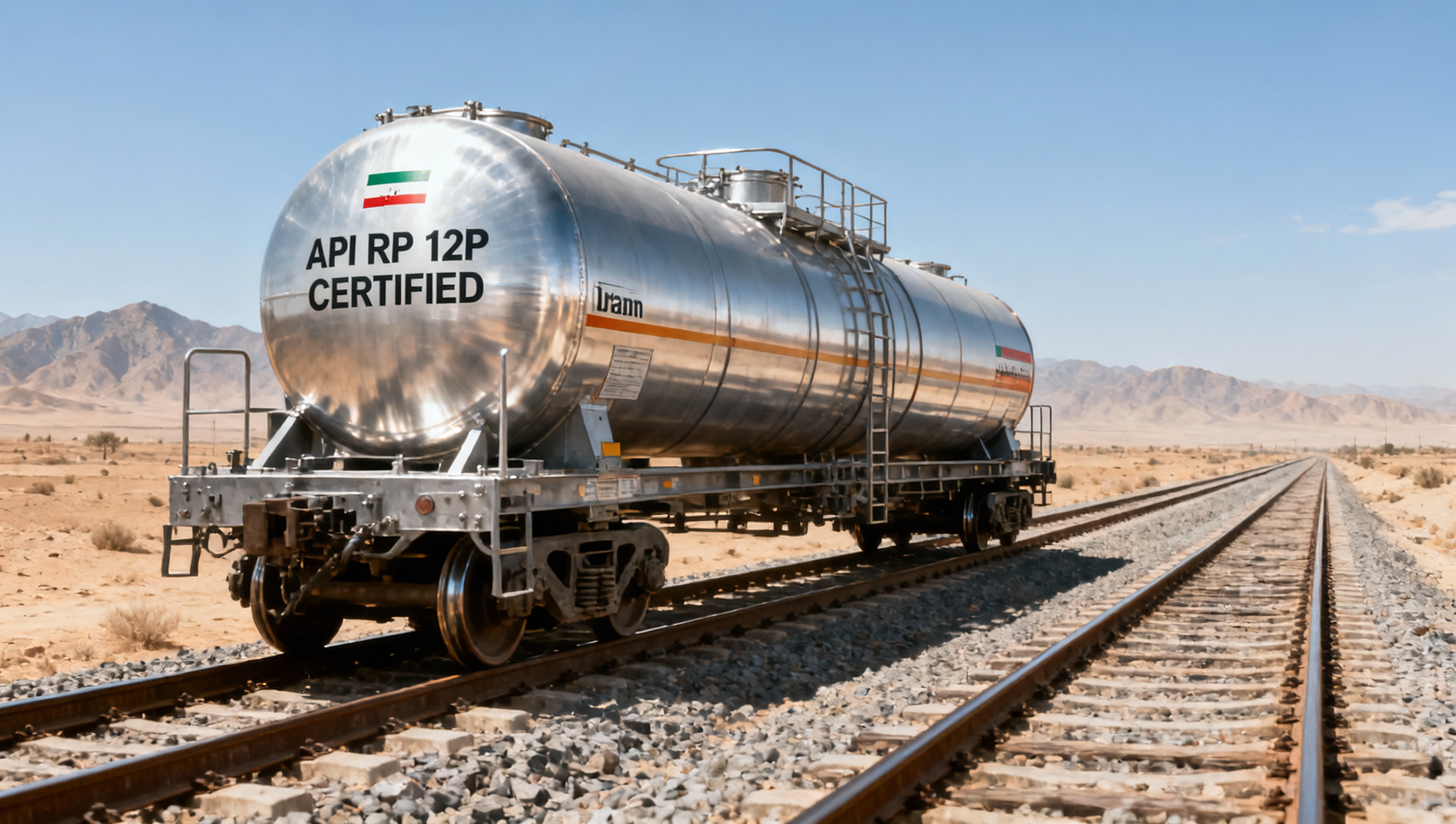 Iran Launches Rail-Based Crude Oil Containerized Transport with Chinese-Made Tank Semi-Trailers