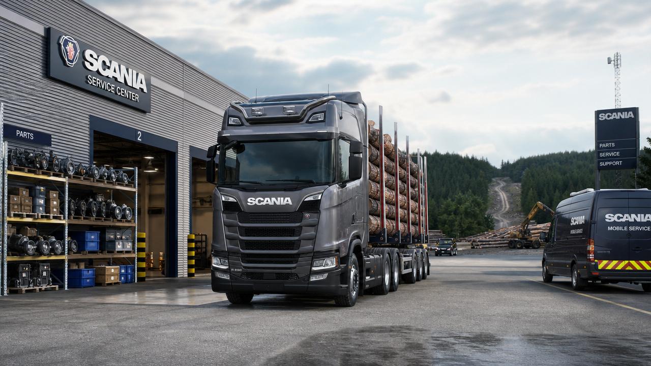 How to Compare a Logging Truck Distributor by Service Coverage