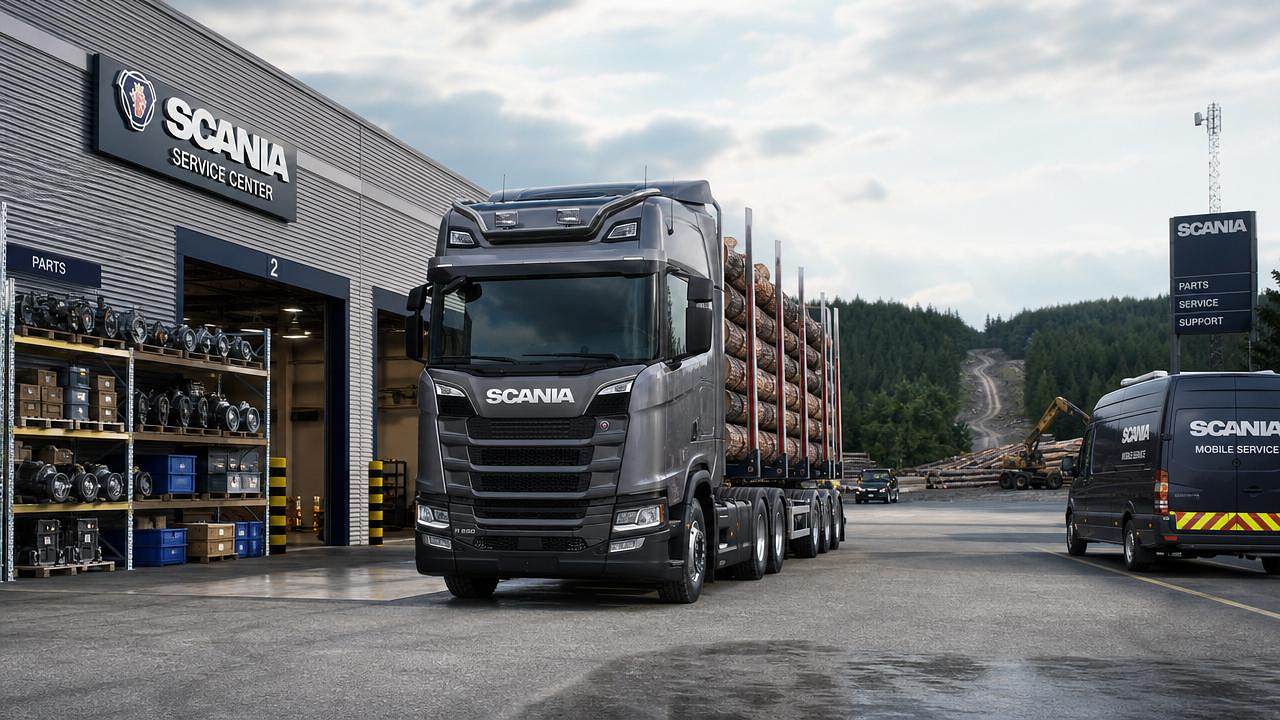 How to Compare a Logging Truck Distributor by Service Coverage