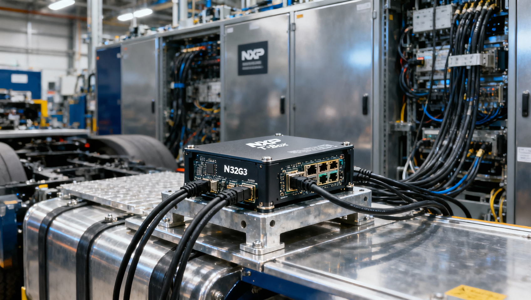 NXP S32G3 Chip Output Up 35% for Heavy-Duty Trucks