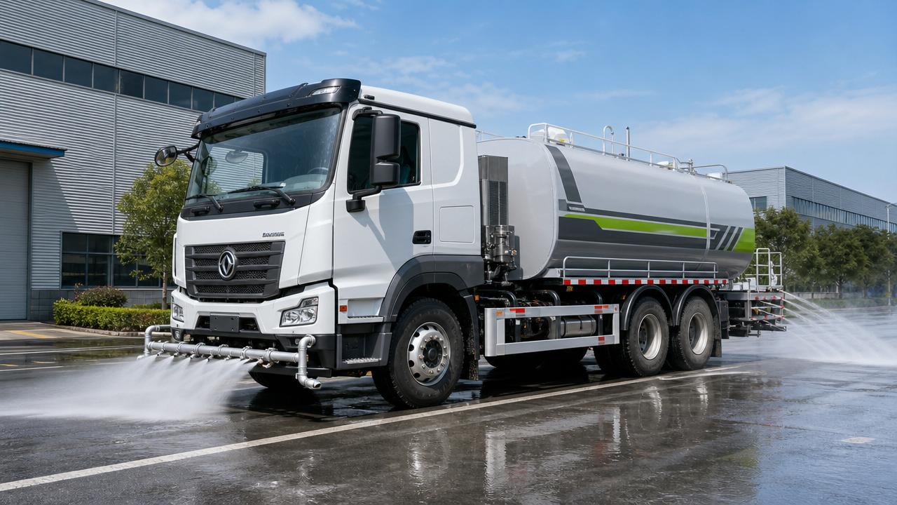 Water Truck Manufacturer Selection: Key Tank, Pump, and Chassis Checks