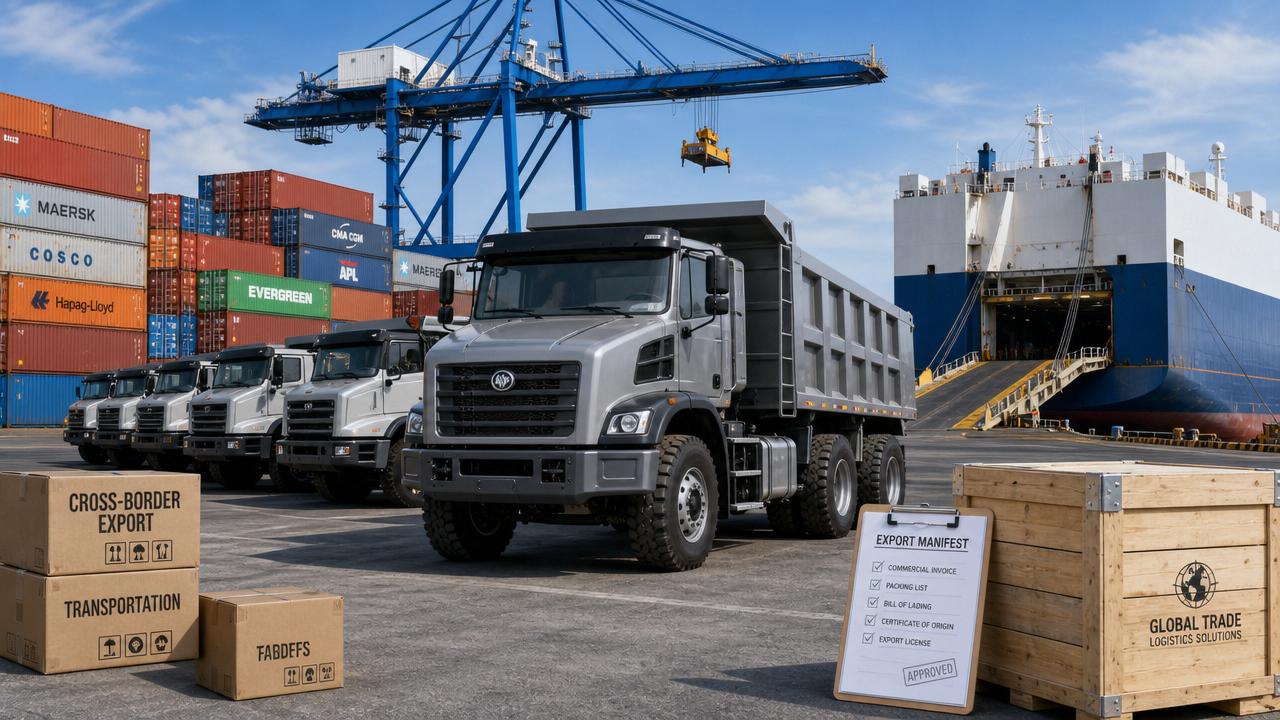 Dump Truck Exporter Costs Explained: Shipping, Duties, and Hidden Fees