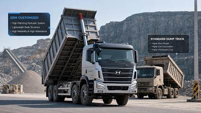 Truck Tipper OEM or Standard Model: Which Lowers Lifetime Cost?
