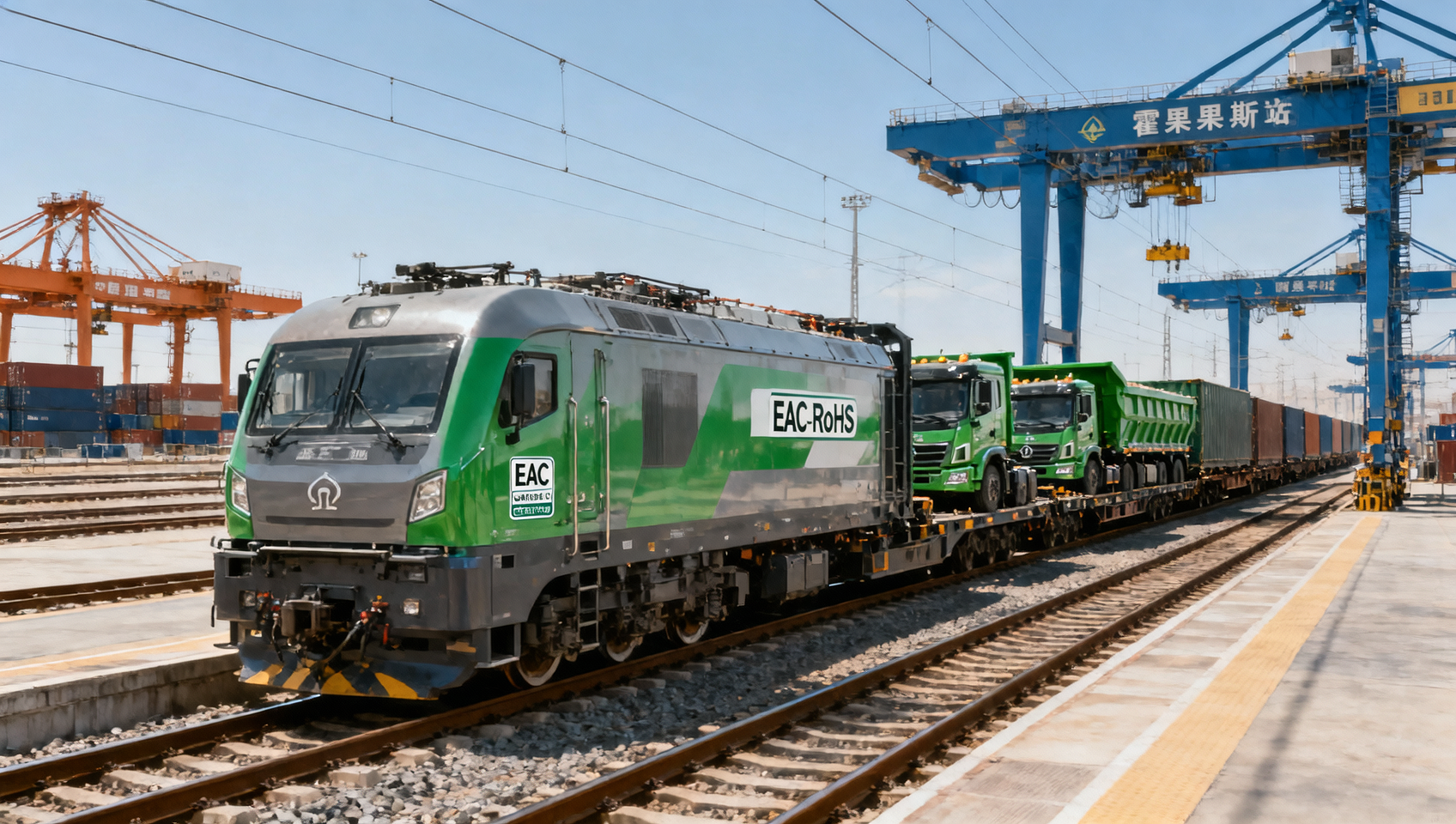Horgos Port Handles Over 3,000 China-Europe & Central Asia Trains in 2026