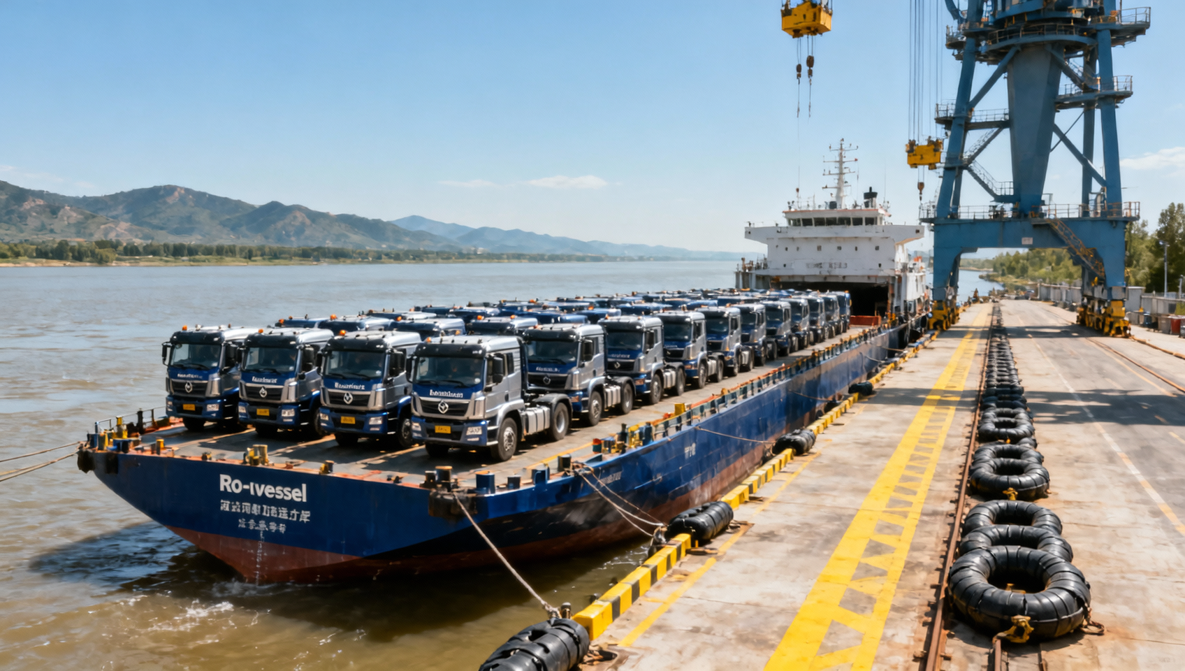 Tongjiang Waterway Port Resumes Summer Passenger-Cargo Transport to Russia