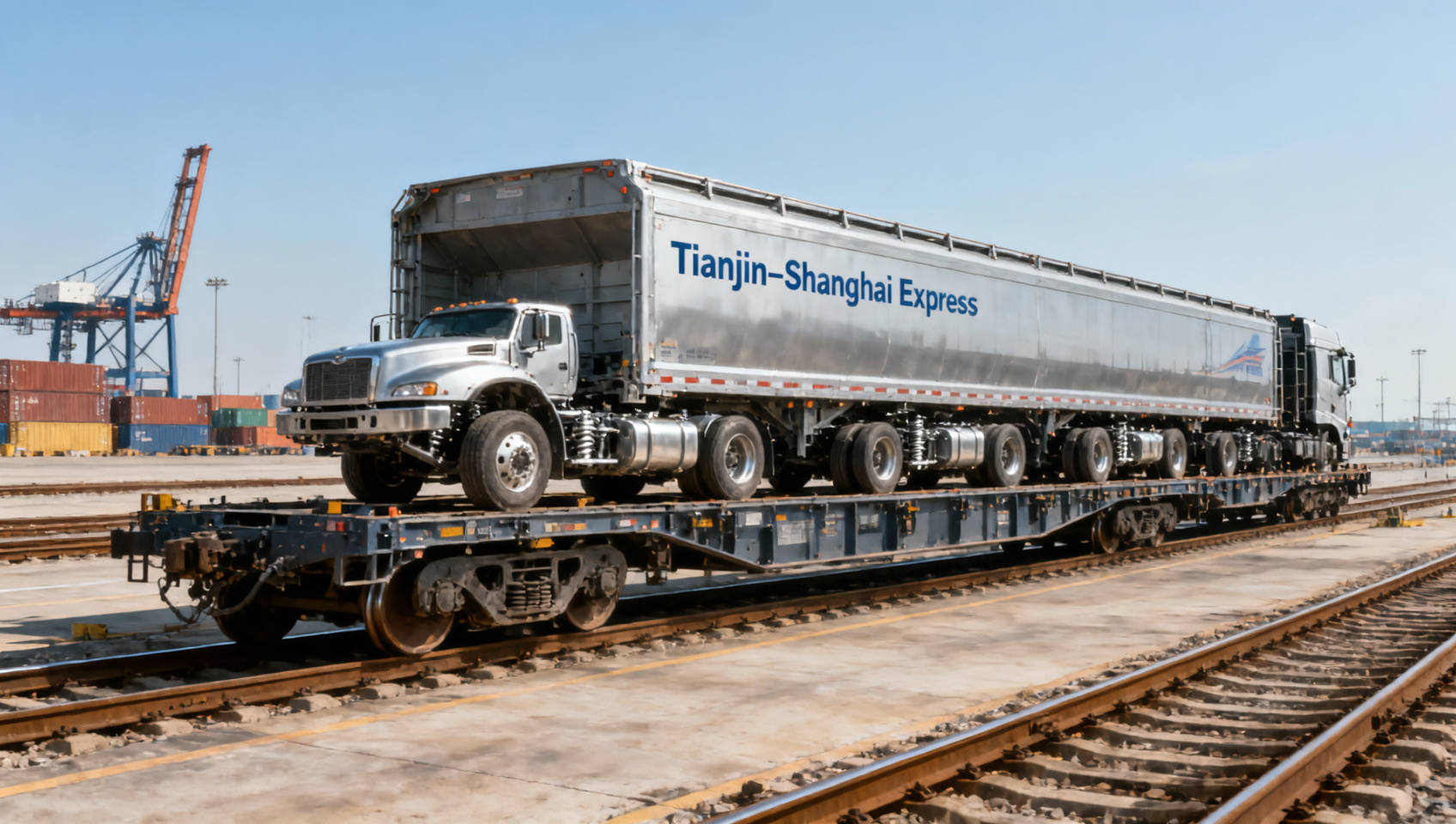 Tianjin–Shanghai Express Multimodal Train Launches