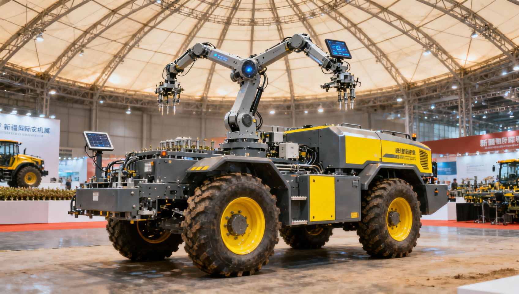 2026 Xinjiang Agri-Machinery Expo Highlights Smart Farm Equipment and Rising Export Demand for Heavy-Duty Chassis