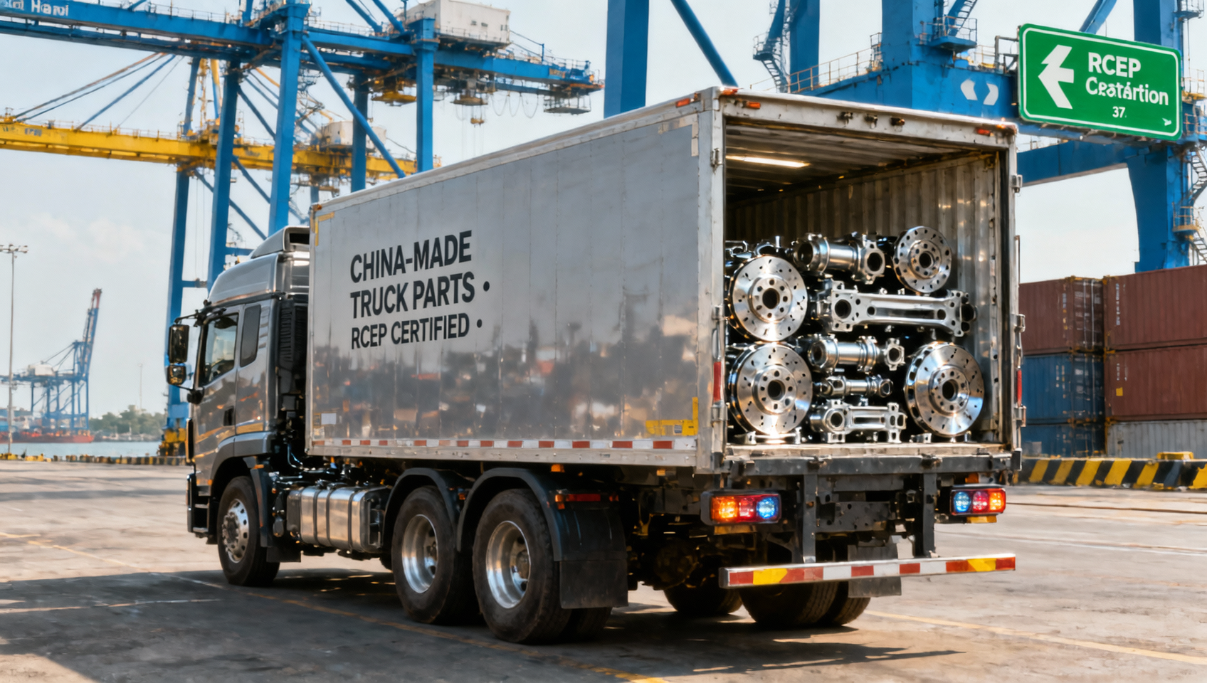 China-Vietnam Truck Parts Export Hits Zero Tariff Under RCEP