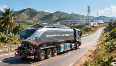 World's First EV Heavy-Truck Cross-Border Corridor Launches