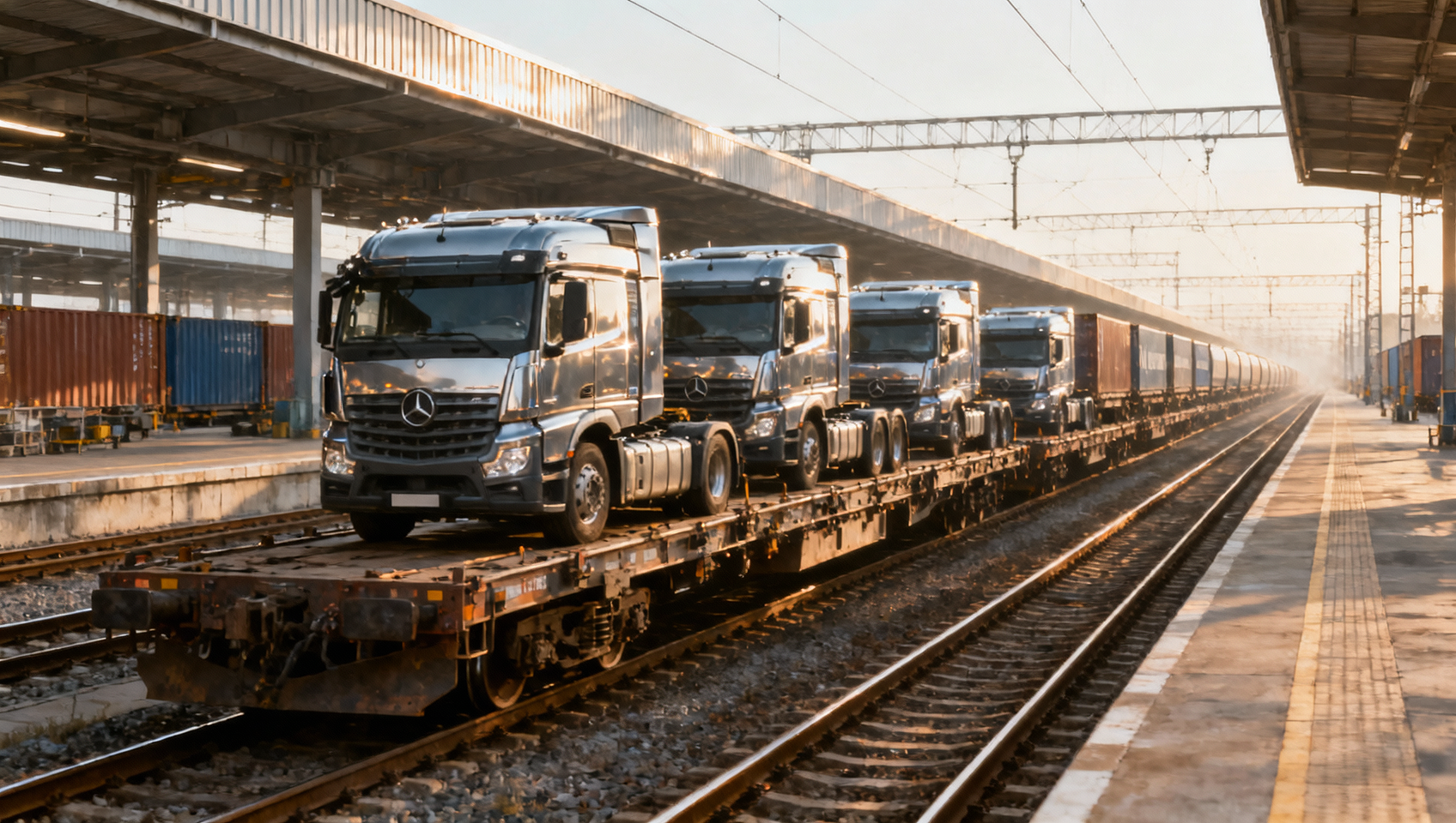 Xi’an–Duisburg Truck Train Cuts Transit to 14 Days
