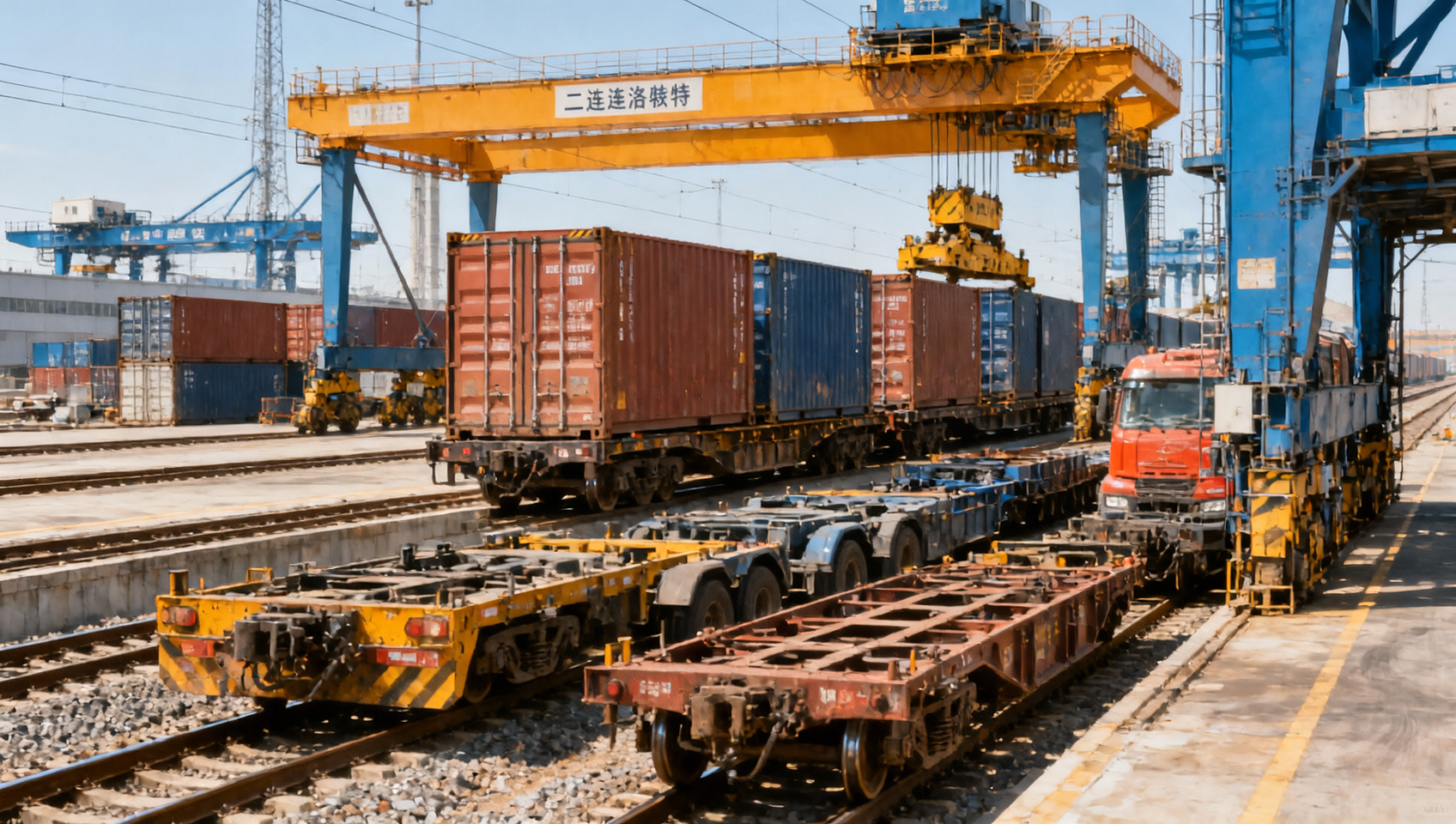 Erenhot Rail Gateway Tops 2,000 China-Europe Trains