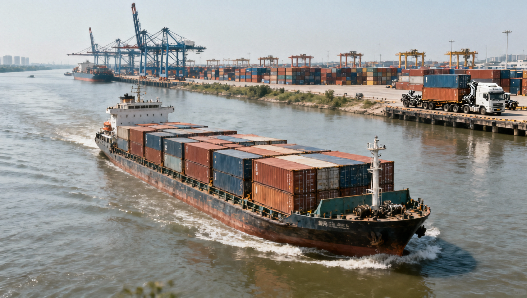Huzhou–Shanghai Water Transfer Lowers Export Costs