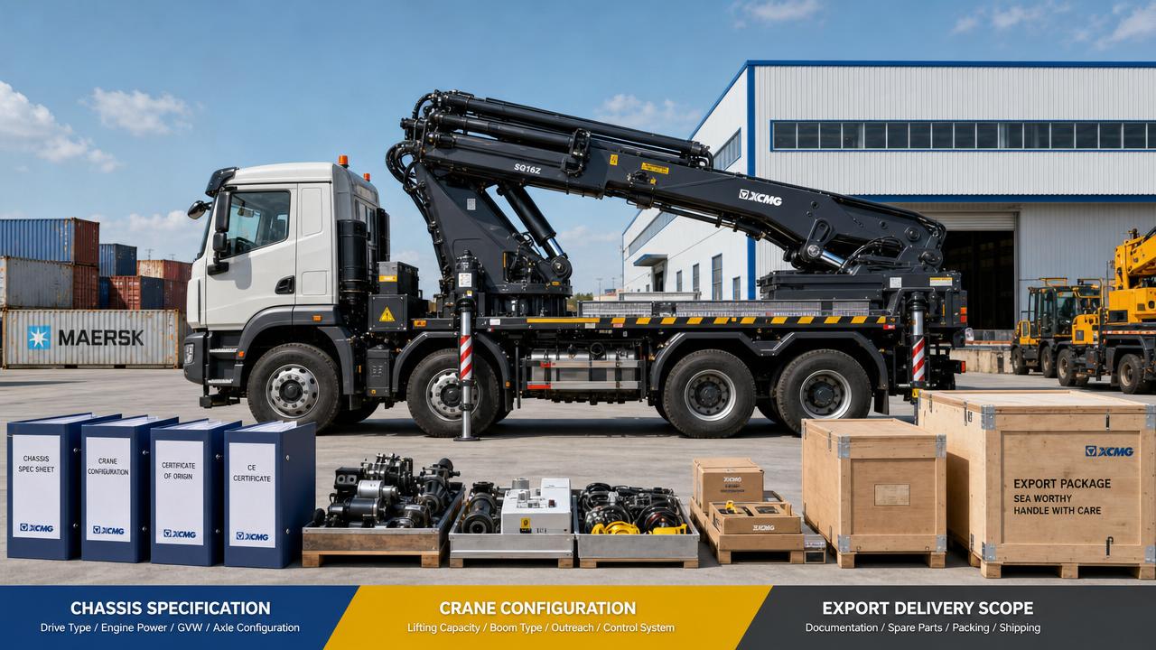 Crane Truck Quotation Checklist: Specs That Change the Final Price