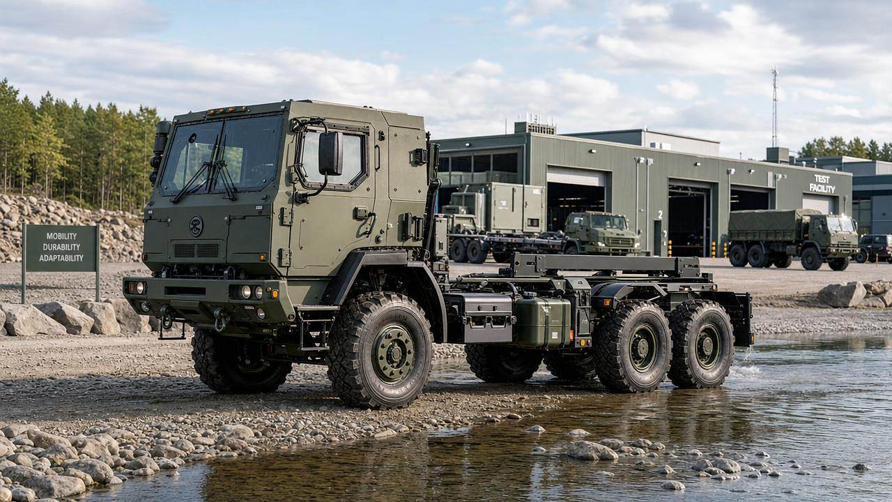 Key Design Standards for a Cab Chassis Truck for Military Use