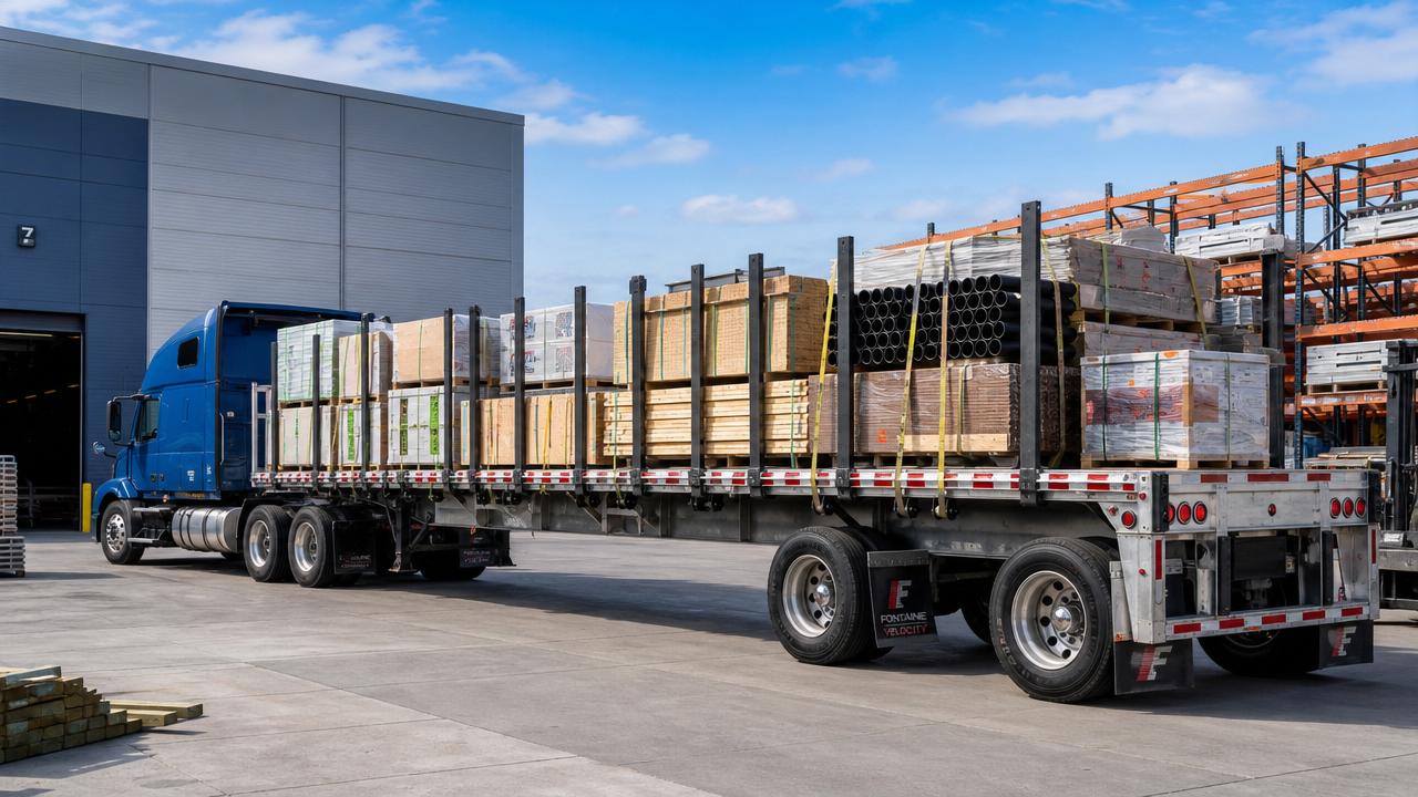 When a Stake Trailer Is the Right Choice for Mixed Cargo Loads