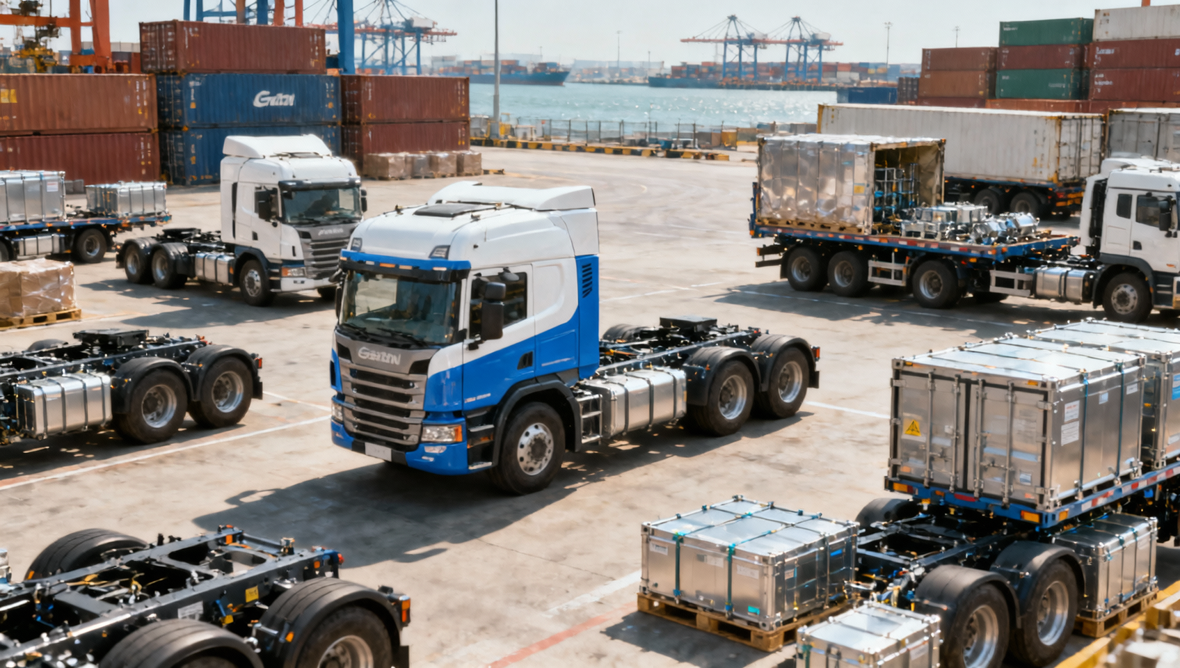 China’s Commercial Vehicle Exports Jump 50.28%