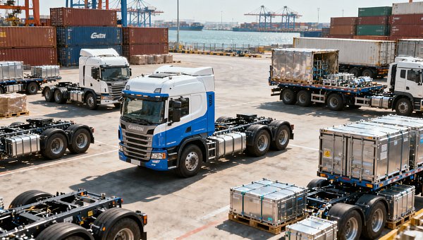 China’s Commercial Vehicle Exports Jump 50.28%