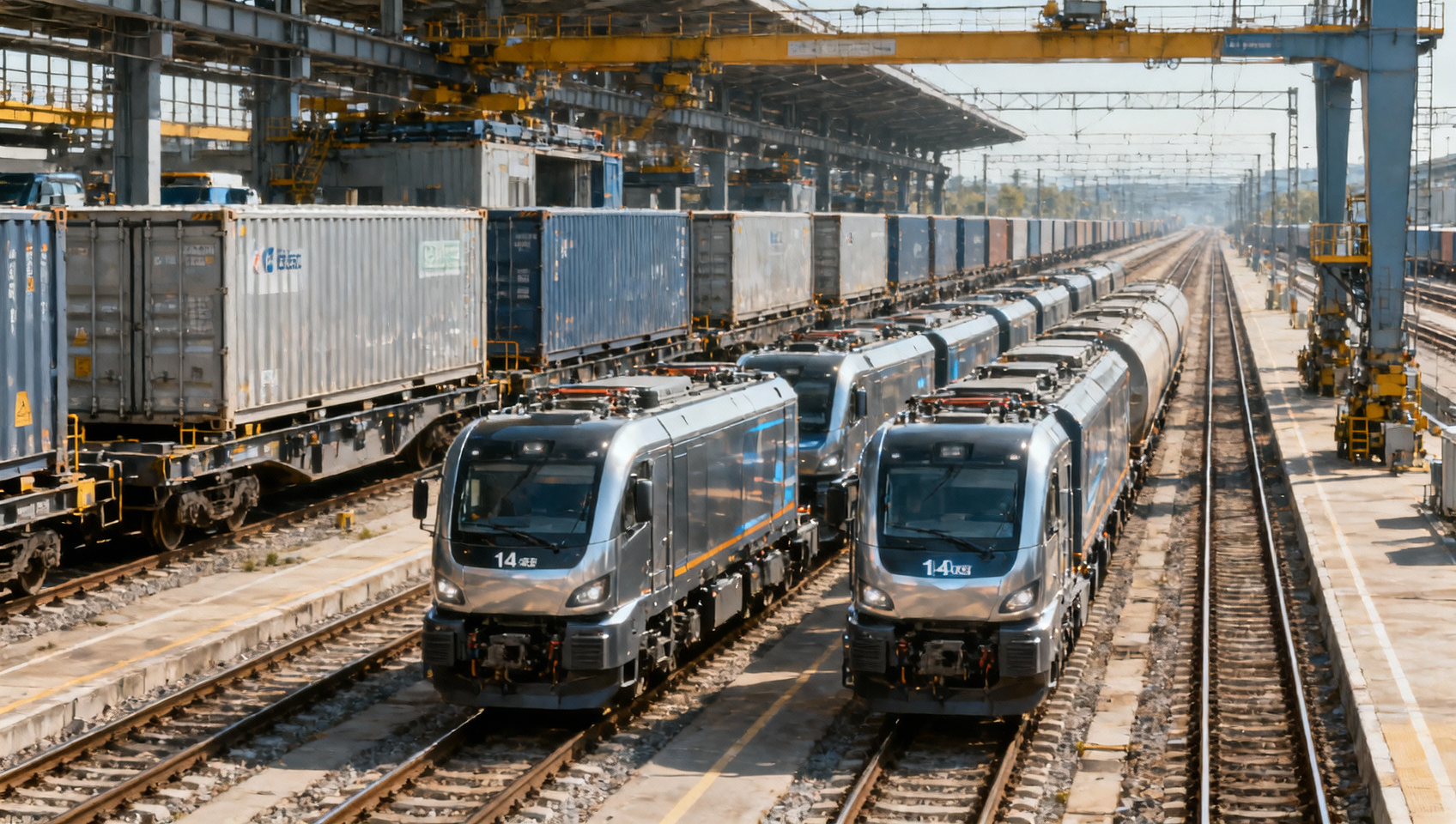 New Rail Route Puts E-Truck Exports on a 14-Day Clock