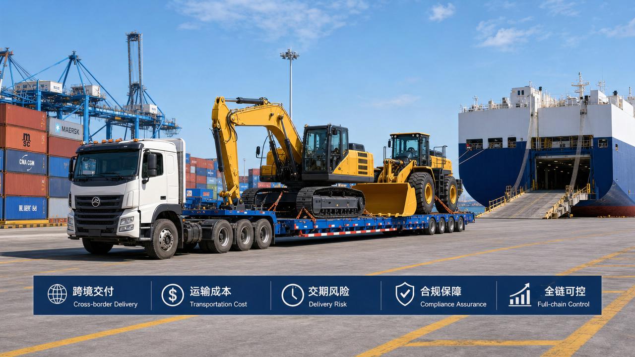 Heavy Equipment Export for Mining Operations: Cost and Delivery Risks