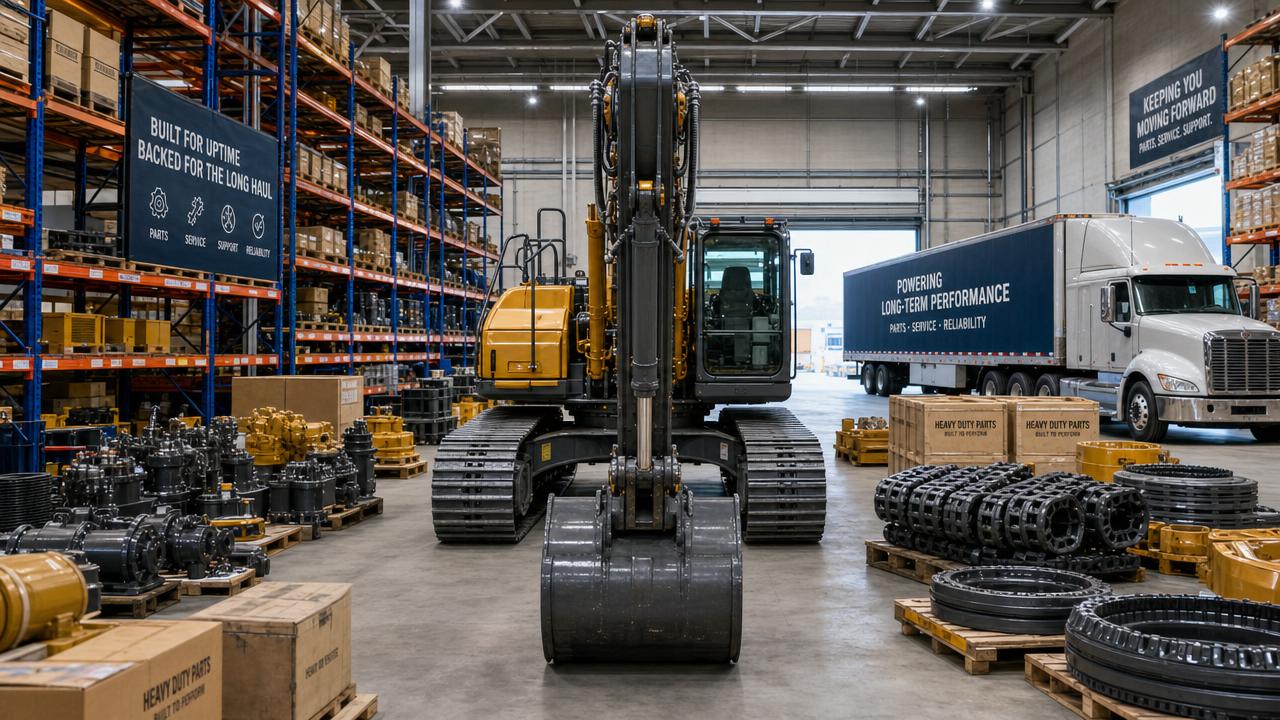 How to Evaluate an Excavator Manufacturer in USA for Long-Term Parts Support