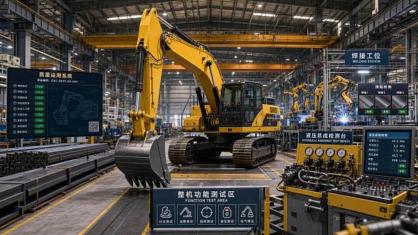 Excavator Manufacturer Supplier Comparison: Quality Control Points That Matter