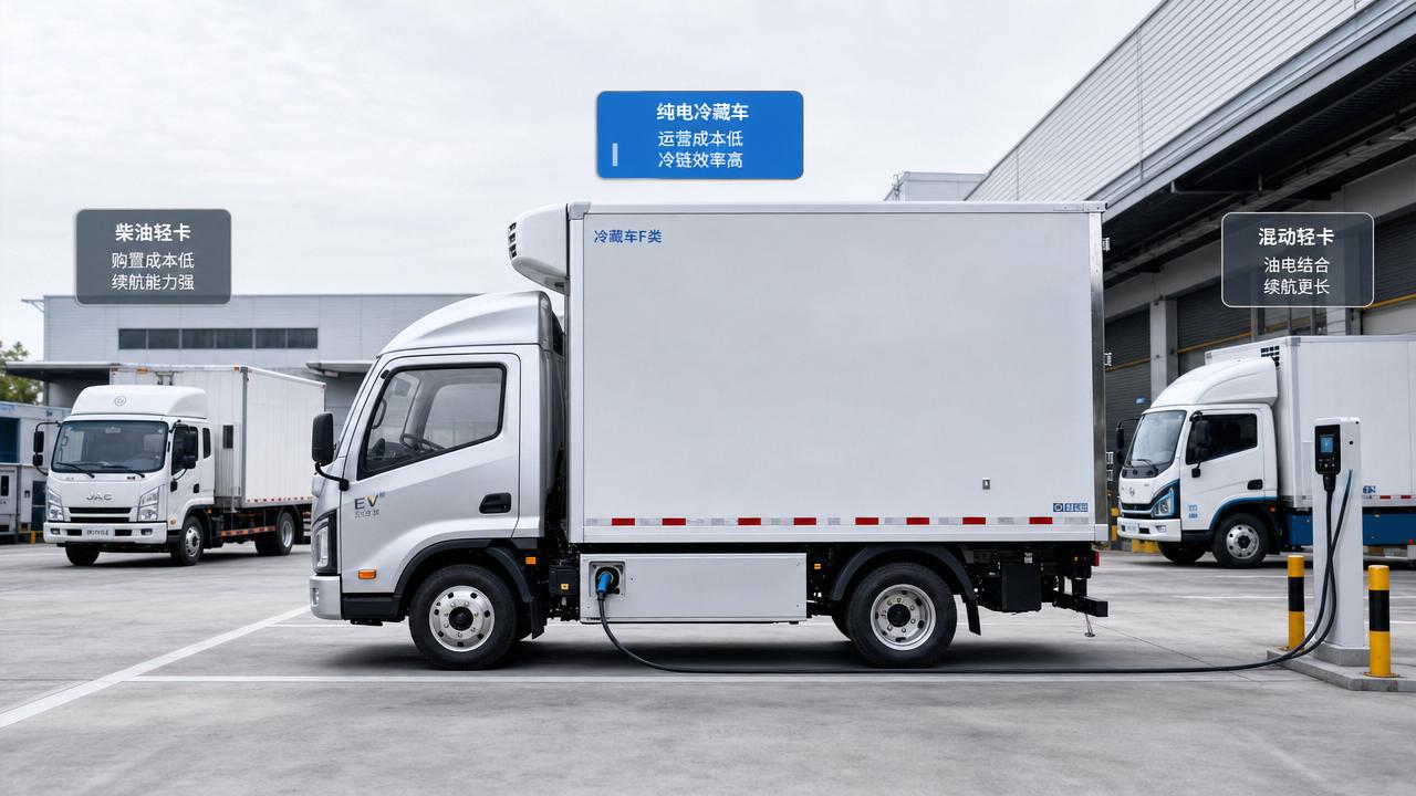 Light Commercial Vehicle for Food Delivery: Cost vs Range