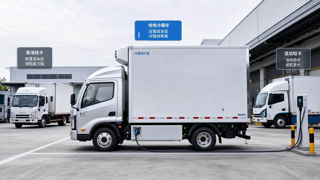 Light Commercial Vehicle for Food Delivery: Cost vs Range