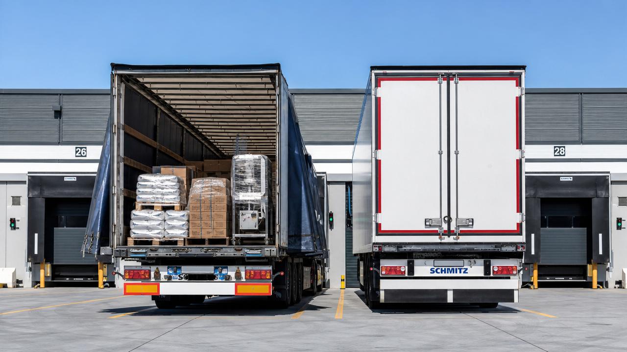 Curtain Side Trailer vs Box Trailer for Mixed Cargo Loads