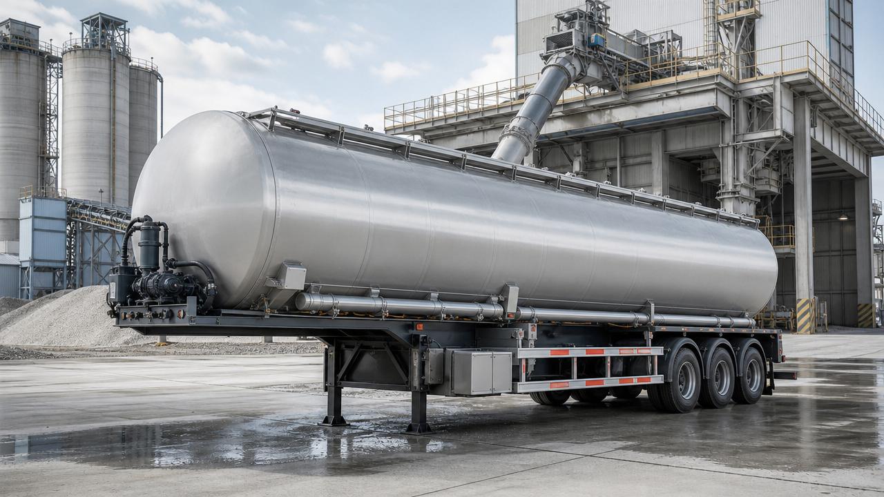 Bulk Cement Trailer Capacity vs Operating Cost Explained